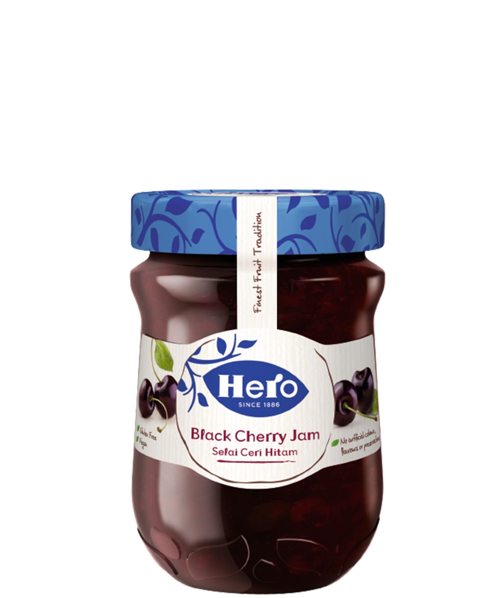 Hero Jam Black Cherry 340g-image