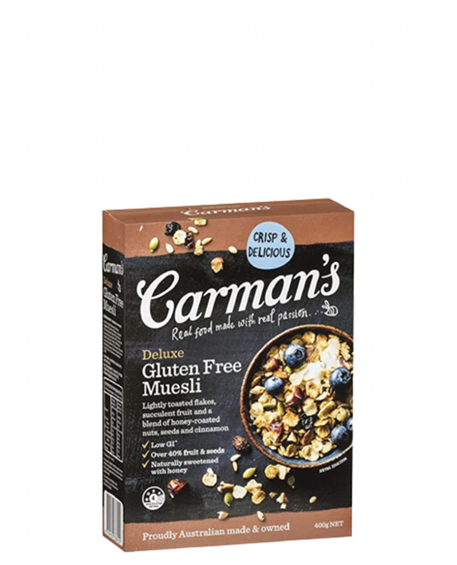 Carman's Deluxe Gluten Free Muesli main image