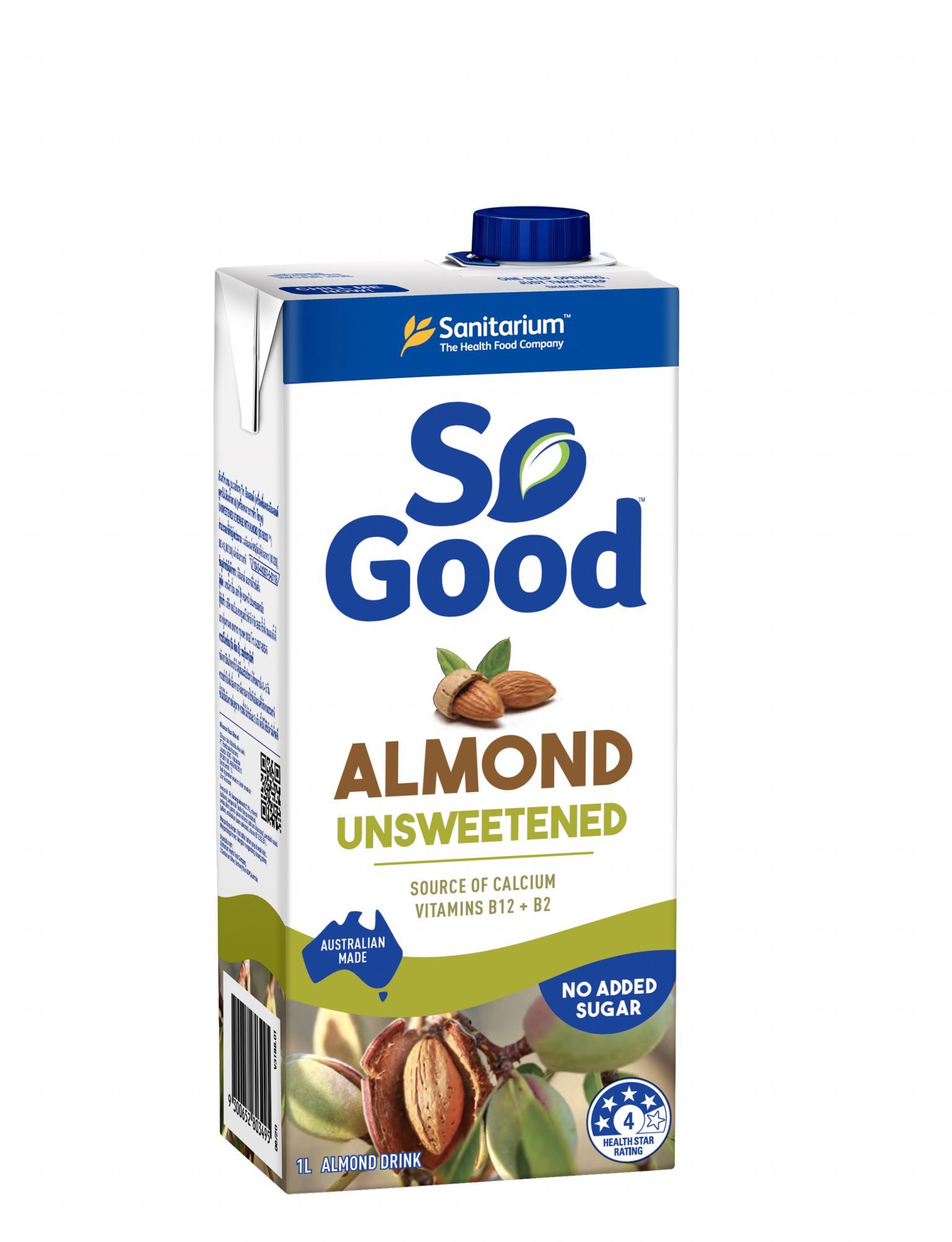 So Good Almond Unsweetened 1 L main image