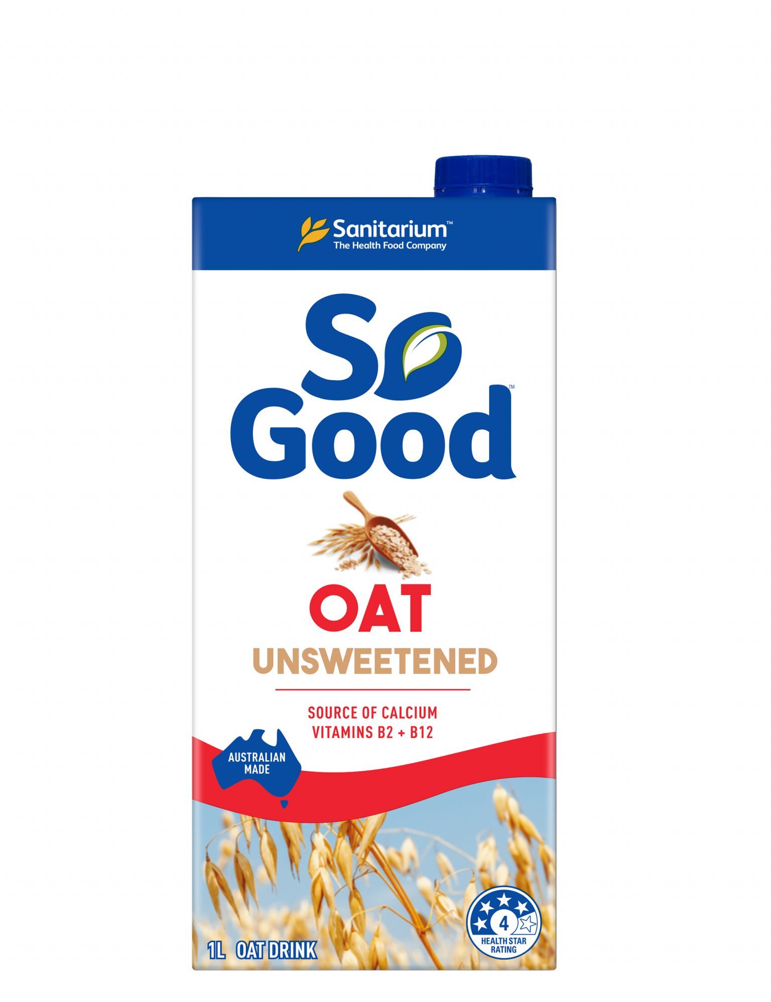 So Good Oat Unsweetened 1L-image