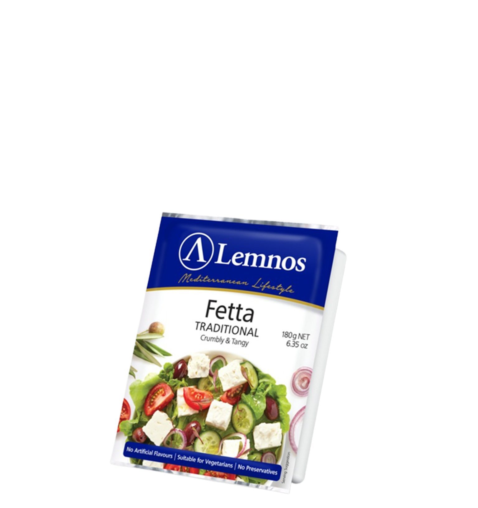 Lemnos Regular Full Cream Fetta 180g main image