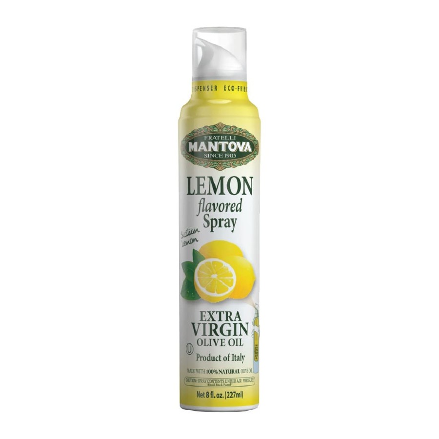 Mantova Lemon Extra Virgin Olive Oil Spray 227mL main image
