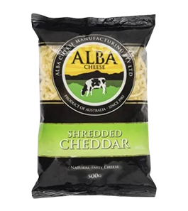 ALBA Shredded Cheddar 500g-image
