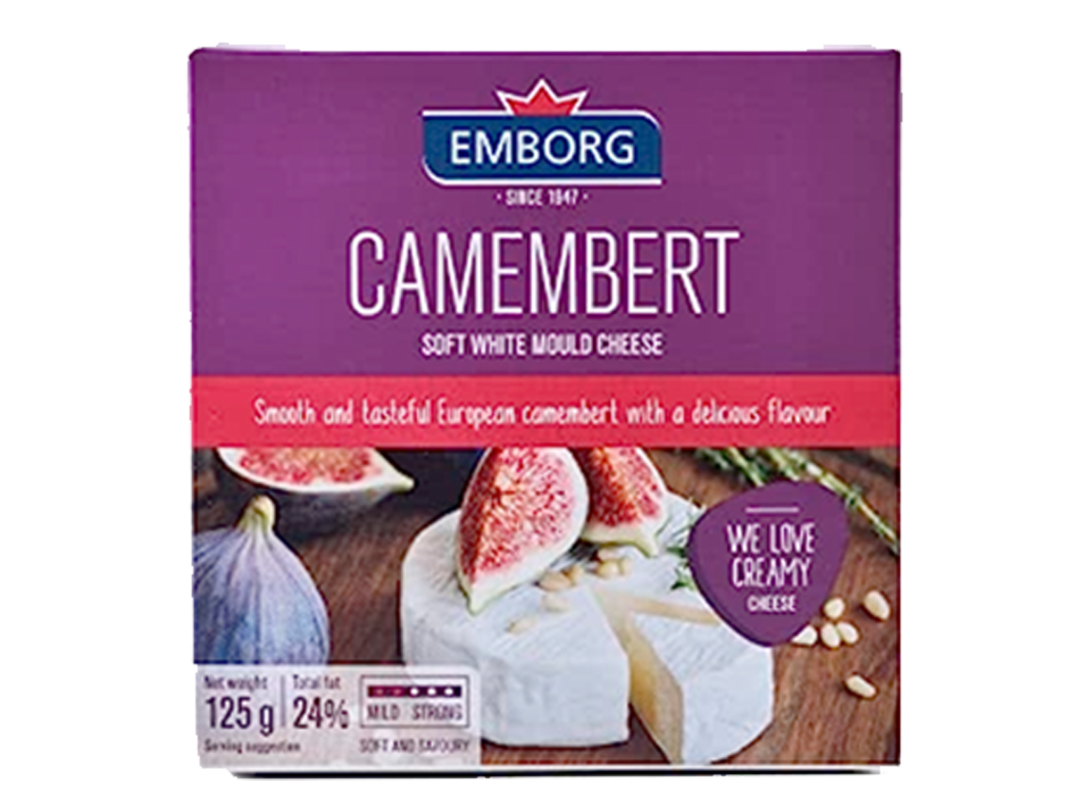 Emborg Camembert Cheese 125g-image