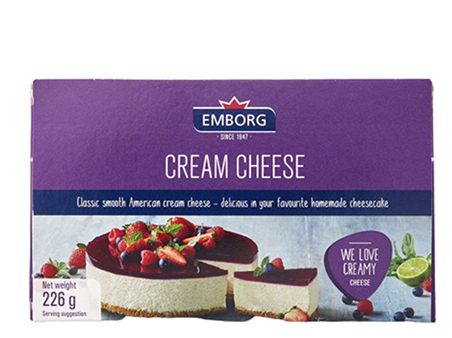 Emborg USA Cream Cheese 226g main image