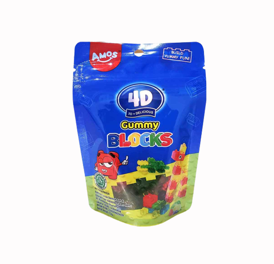 4D Gummy Blocks 72g main image