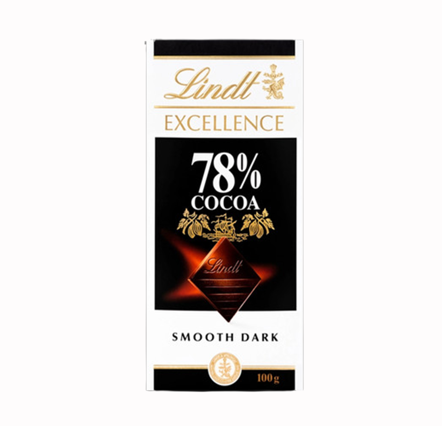 Lindt Excellence Dark Cocoa 78% 100g-image