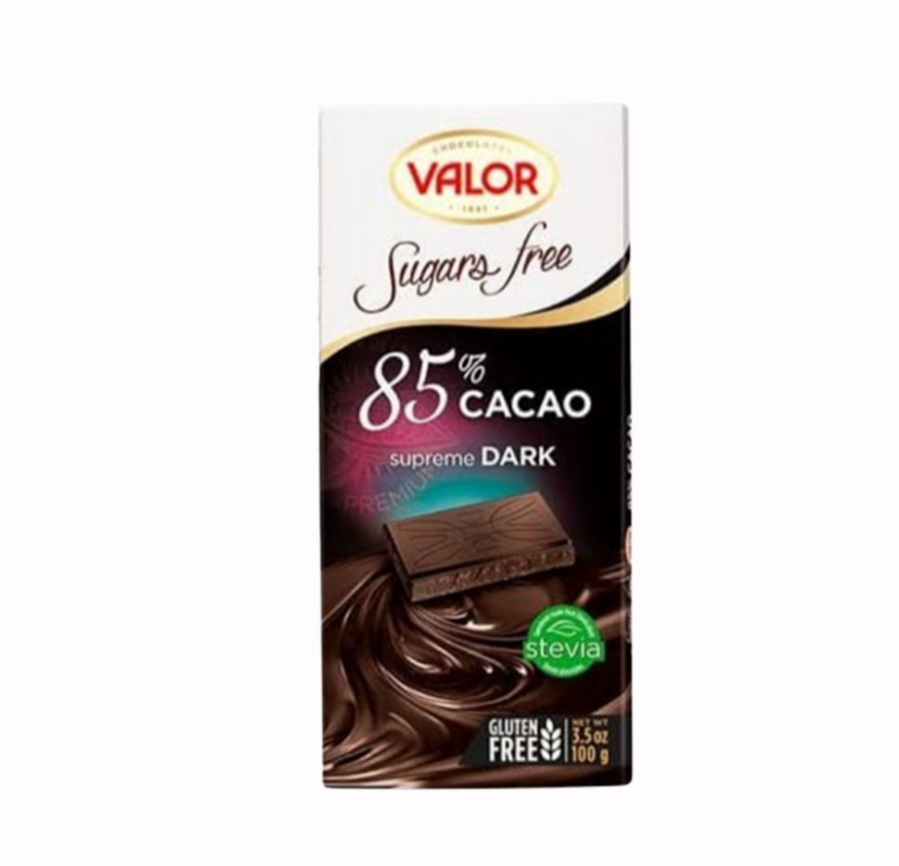 Valor 85% Dark Chocolate Sugar Free main image