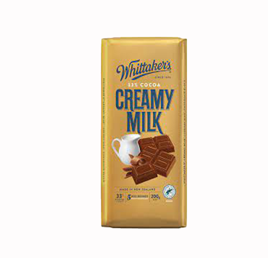 Whittaker's Creamy Milk Block 200gr-image
