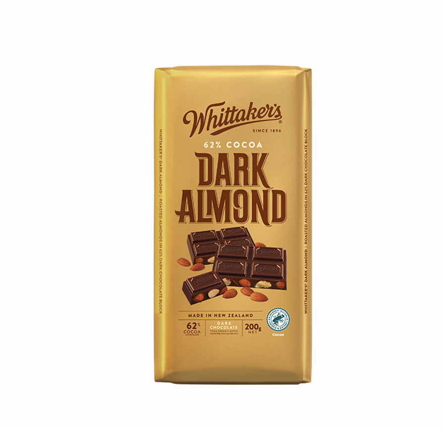 Whittaker's Dark Almond Block 200 gr main image