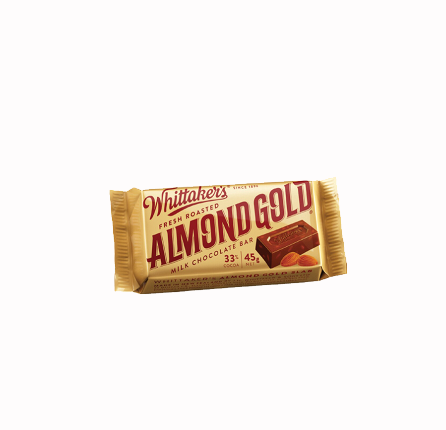 Whittakers Roasted Almond Gold 45gr-image
